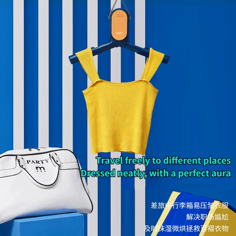 Smartfrog Muziek Drogen Deodoriserende Wasdroger Opvouwbare Paarse Mini Droogkleding Draagbare Elektrische Verwarmde Wasdroger 220V