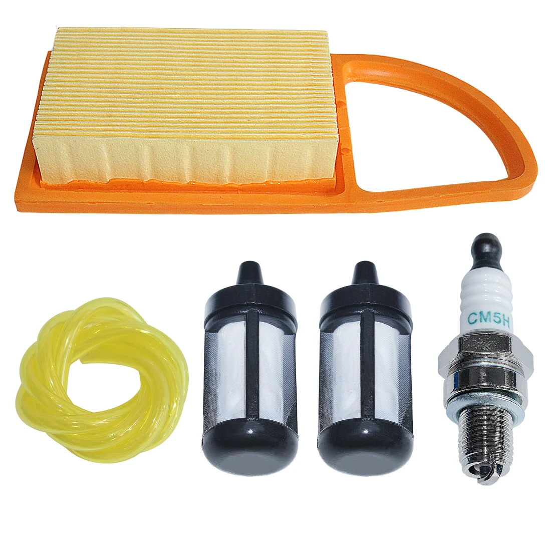 4282 141 0300 Air Fuel Filter Spark Plug Kit For Stihl BR500 BR550 BR600 Blower Engine