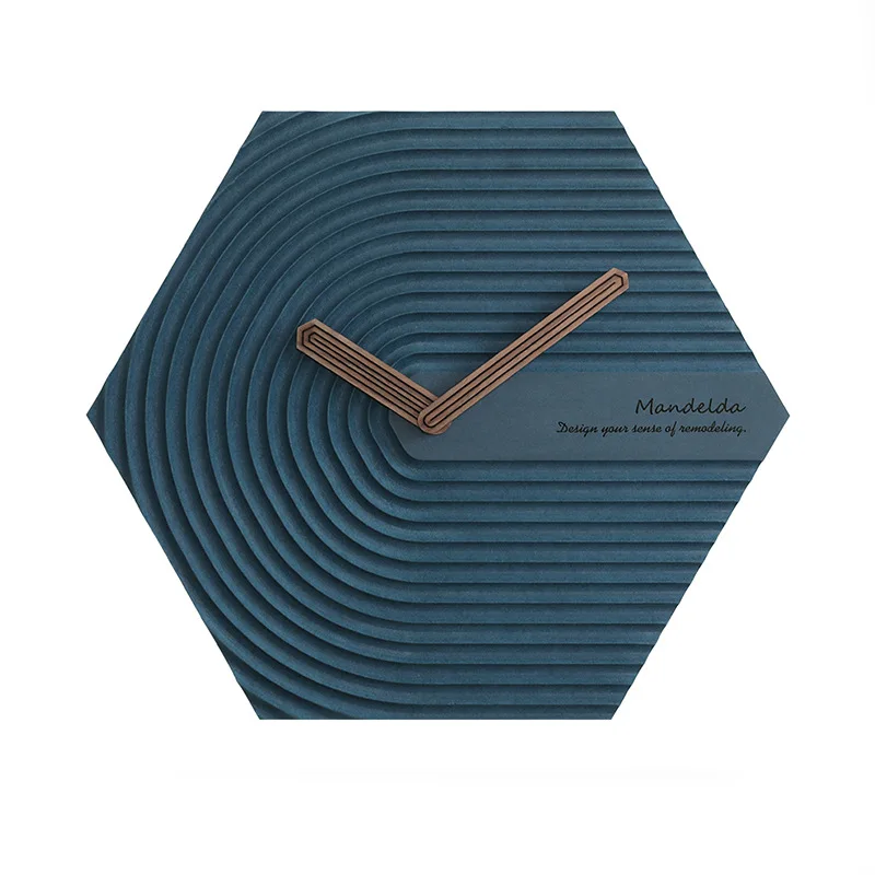 

Light luxury clock wall hanging minimalist clock creative wall clock living room Nordic home simple