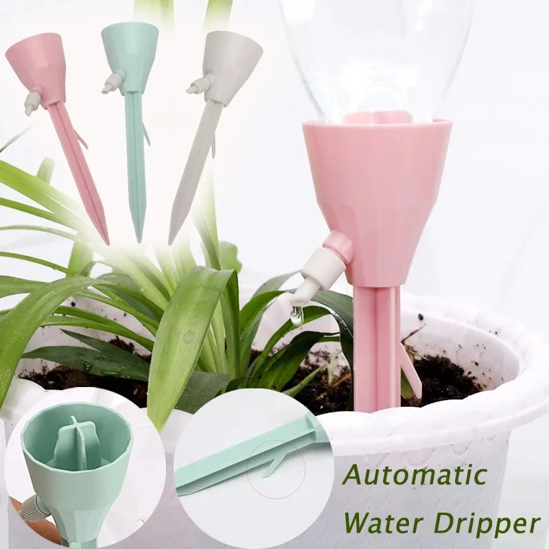 Potted Plant Automatic Water Dripper Adjustable Seepage Watering Device Gardening Irrigation Tool For Flower Vegetable Care