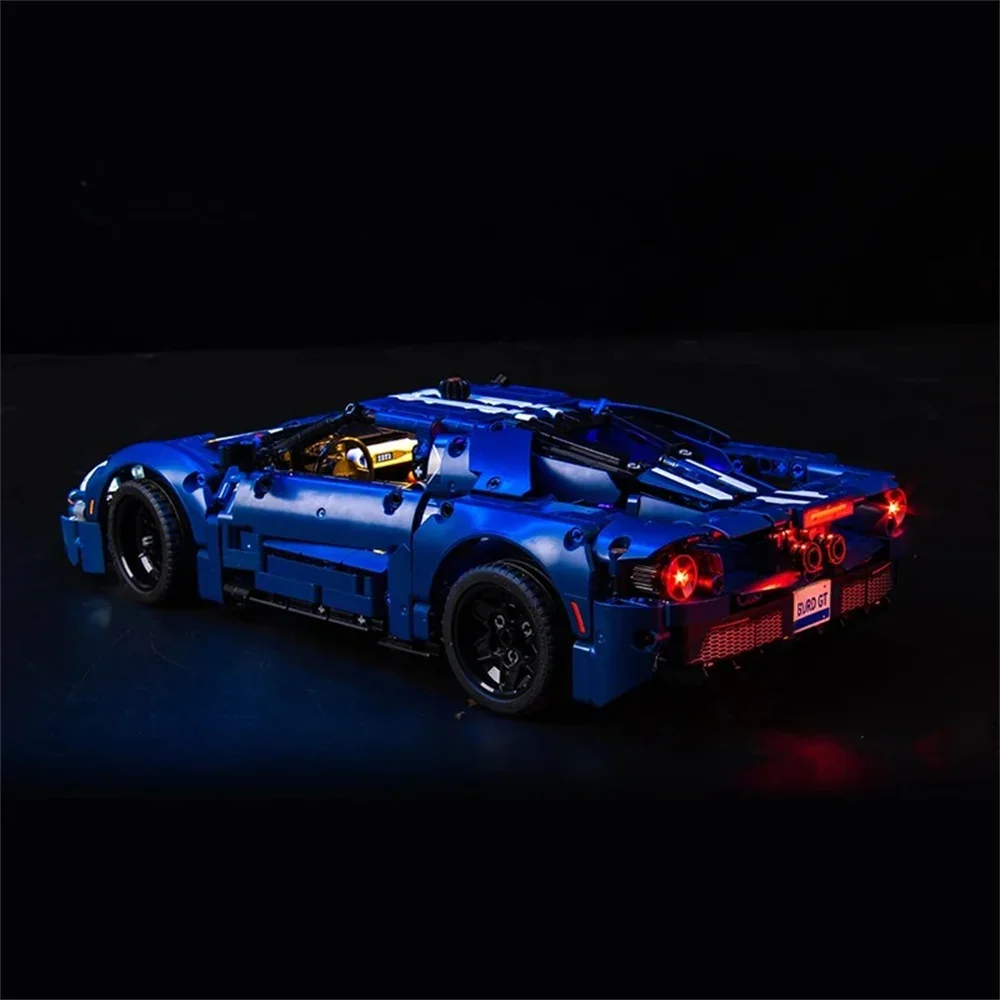 42154 Car Ford GT Technic Led Light Kit Not Building Blocks (Only Brick Led)