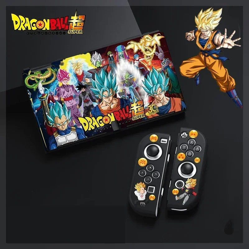 Dragon Ball Son Goku Soft Shell Protective Case for Nintendo Switch OLED Case Anti-vibration Protective Case Accessories Gifts