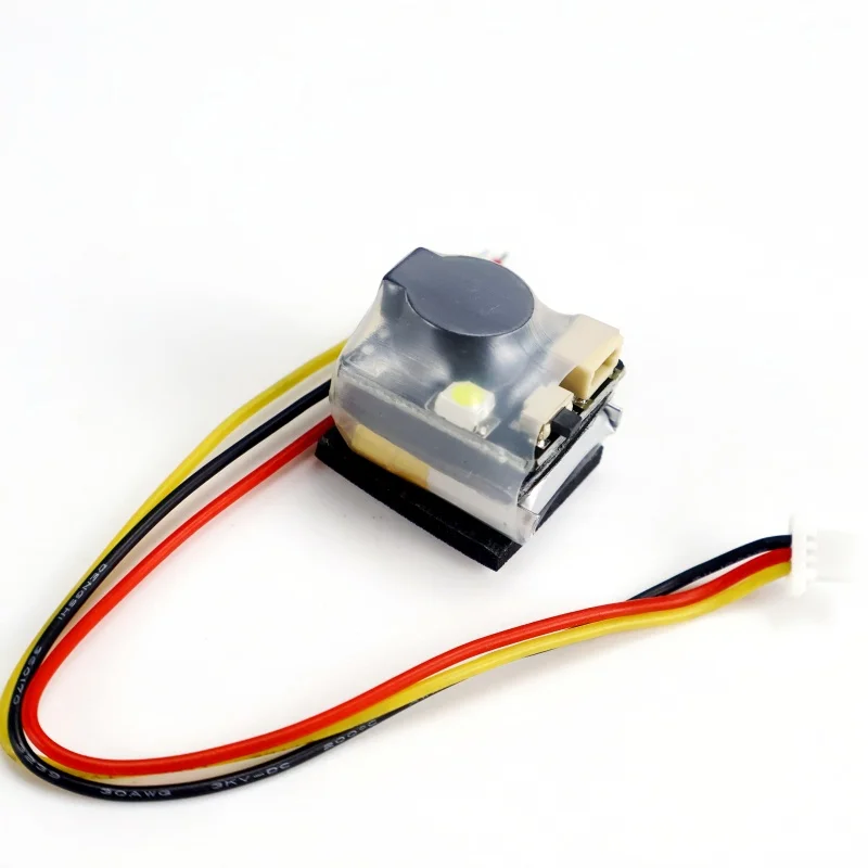 1 قطعة IFlight YR50B_S محدد الجرس 100dB BB إنذار مصباح ليد تنبيه 100dB للبرمجة BF F7 ل FPV كوادكوبتر وطائرة RC
