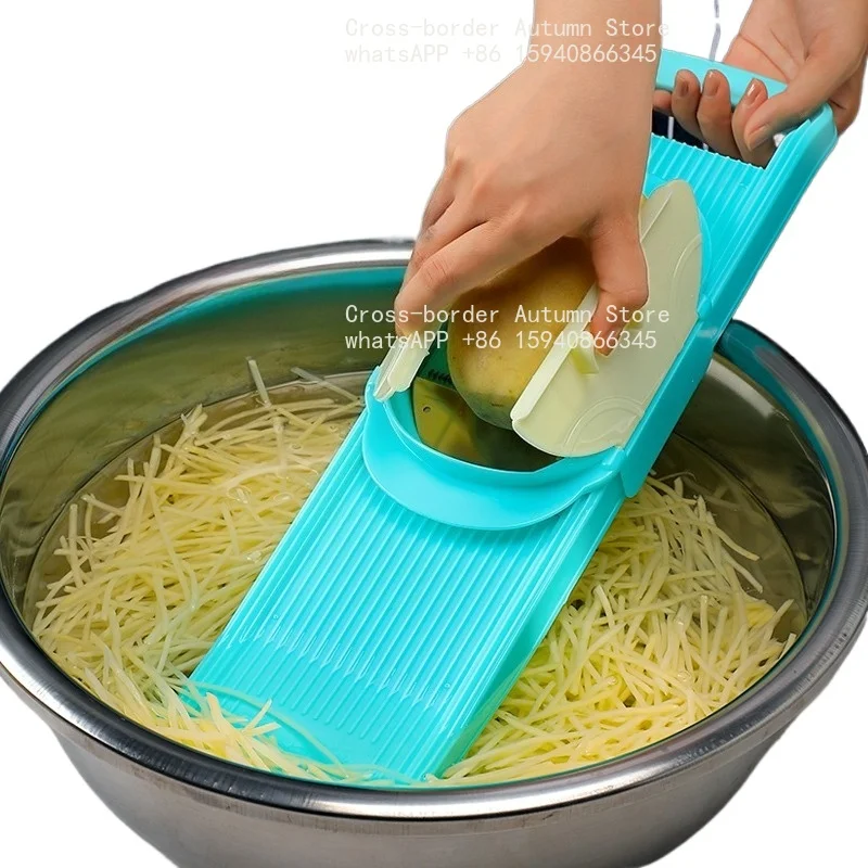 Portable Vegetable Grater Potato Slicer Multifunctional Korean Carrot Graters Potatoes Cutter Gadgets Kitchen Accessories Tools