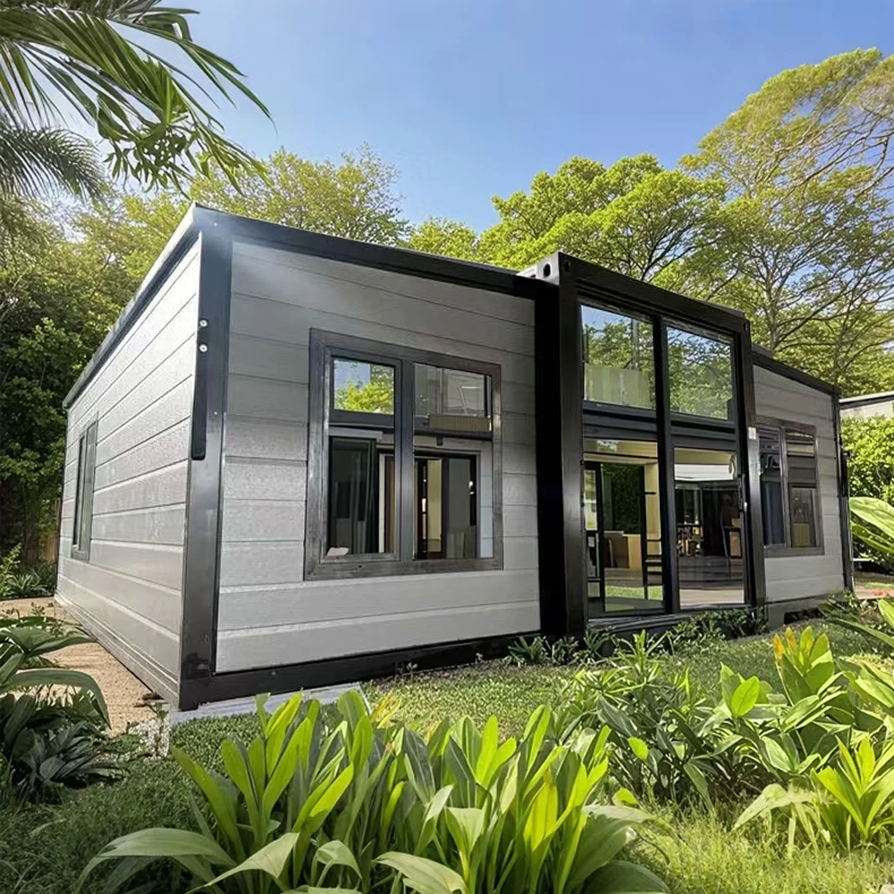 CE certified, quick-assembly, foldable, waterproof, and expandable container houses and prefabricated, foldable mobile homes.