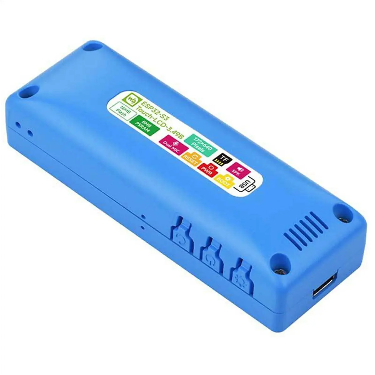TCE For XiaoZhi AI Chat Robot Box with 3.49 Inch LCD Touchscreen Wi-Fi BLE 5 - N16R8 Development Board
