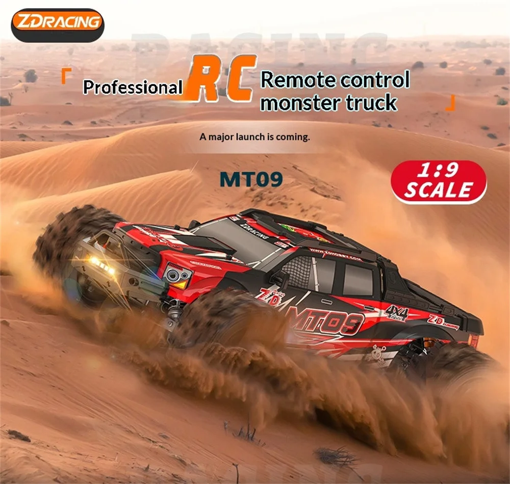 ZD Racing 1/9 SCALE 4WD Monster Truck ROCKET MT09 Brushless
