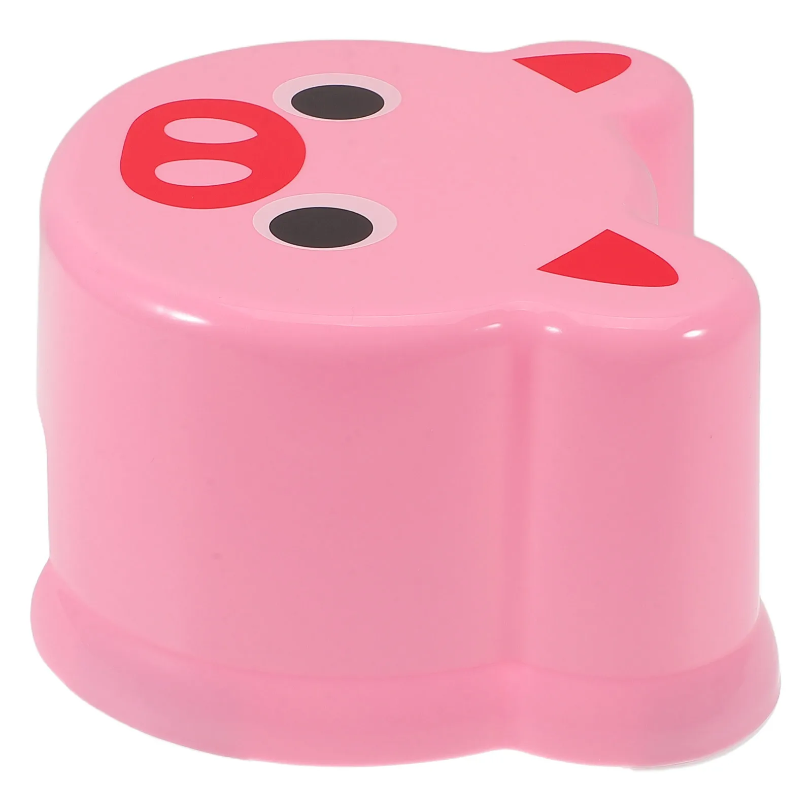 

Cartoon Stool For Kids Cute Animal Design Plastic Step Non-Slip Surface Portable Children'S Bath Seat For Bathroom Living Room