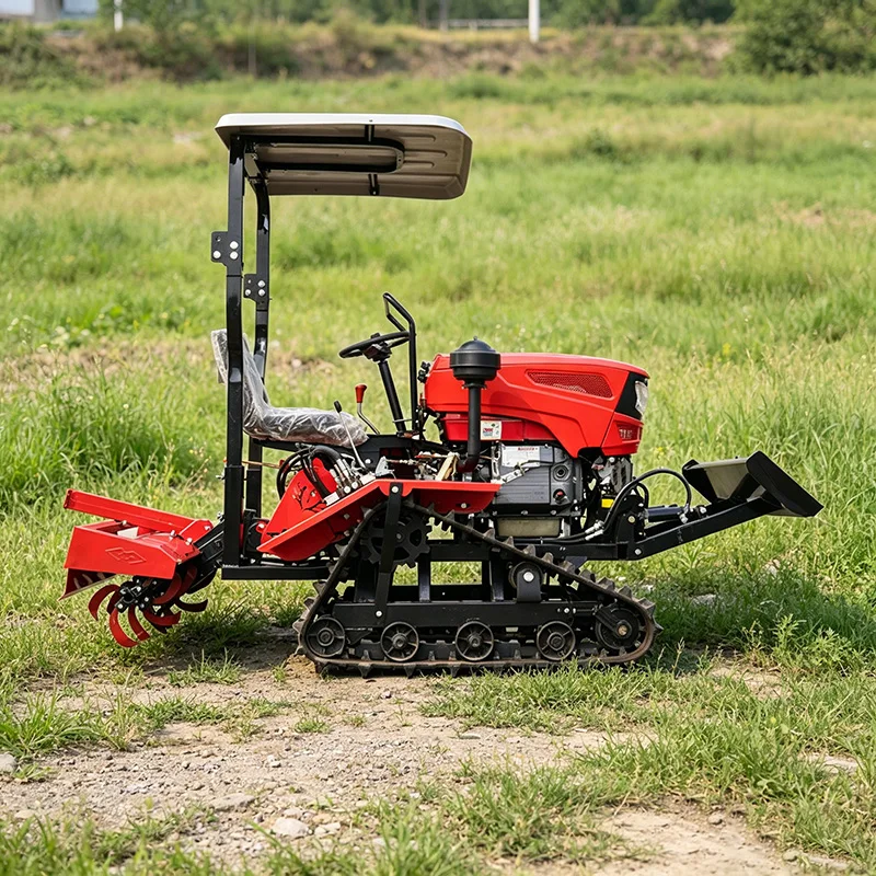 

Customized High Output Ride-On Plowing Machine, Crawler Tractor & Multifunctional Rotary Tiller