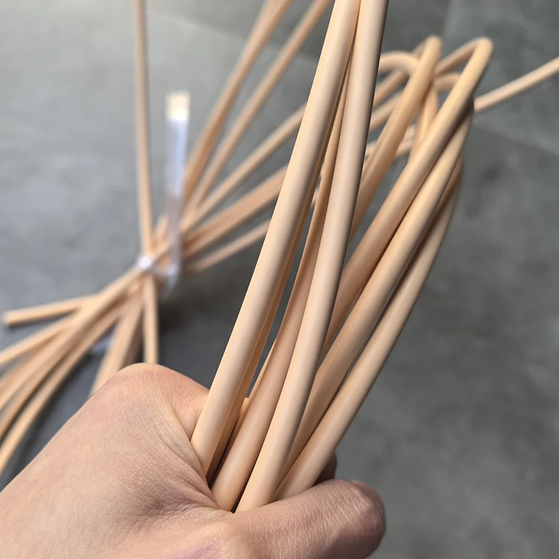 Dia5/6mm Whole Roll 500g Plastic Rattan Core DIY Handmade Furniture Products Woven Rattan Crafts Materials Fixed Vine Roll Tools