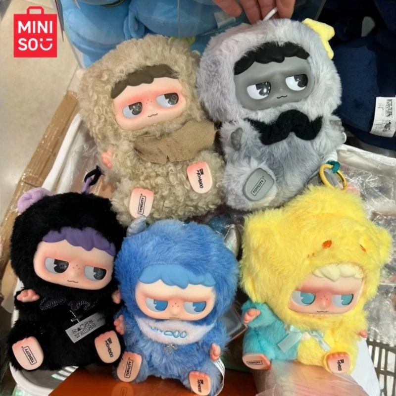 Miniso Origineel Op Voorraad Monboo Mood Weather Station Serie Vinyl Blind Box Speelgoed Desktop Decor Verzamelen Poppen Verjaardagscadeaus