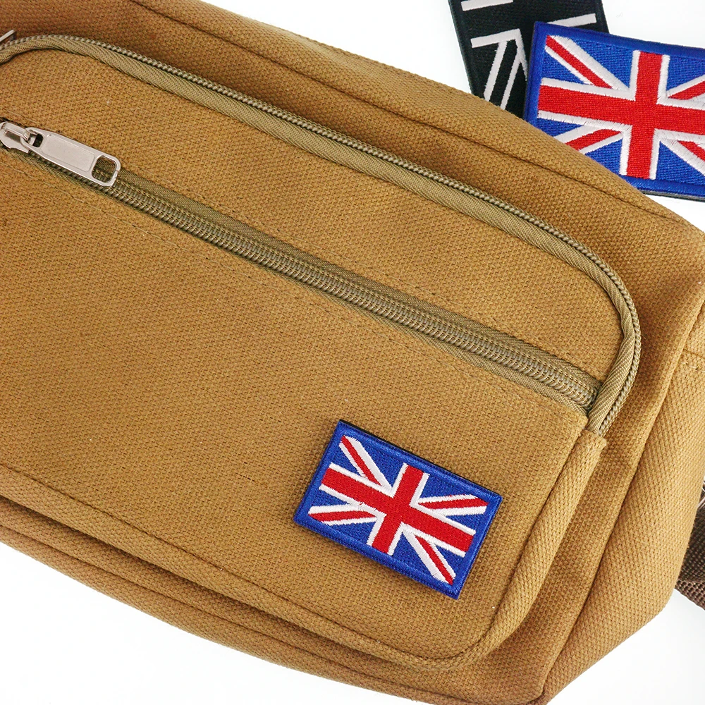 5/1 قطع الاتحاد جاك المطرزة التصحيح علم الاتحاد المملكة المتحدة هوك وحلقة الكتف شارة زين للملابس #6