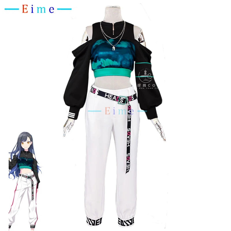 Game Project Sekai Shiraishi An Cosplay Costume Women Cute Party Suits Halloween Carnival Uniforms Anime Clothing Custom Made