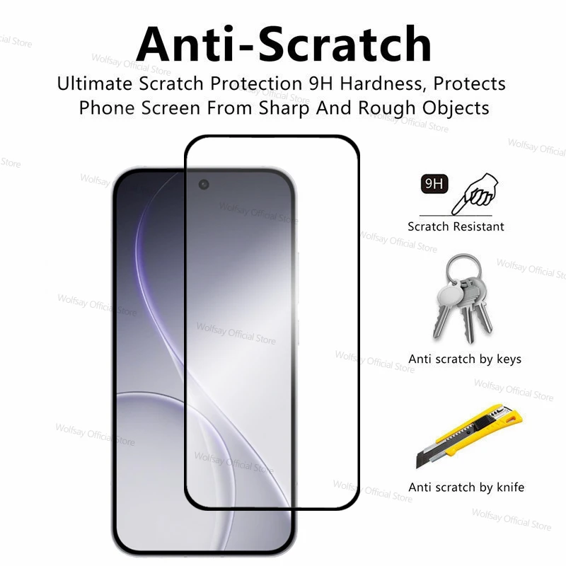 2-4 قطعة حامي الشاشة ل oppo Reno15 الصين الزجاج المقسى oppo Reno15 غطاء غراء كامل واقية الهاتف الزجاج ل oppo Reno15