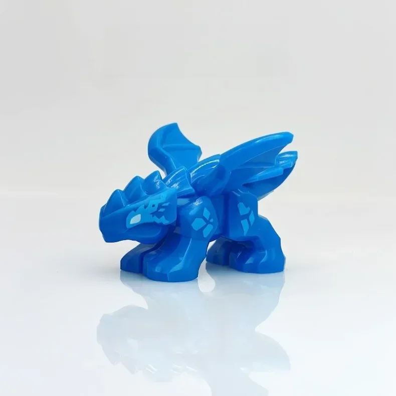 Mini Fliegender Drache Bausteine Figuren DIY Zusammenbaubares Drachenmodell Sammlerstück Konstruktionsspielzeug Geschenk – Detail 5