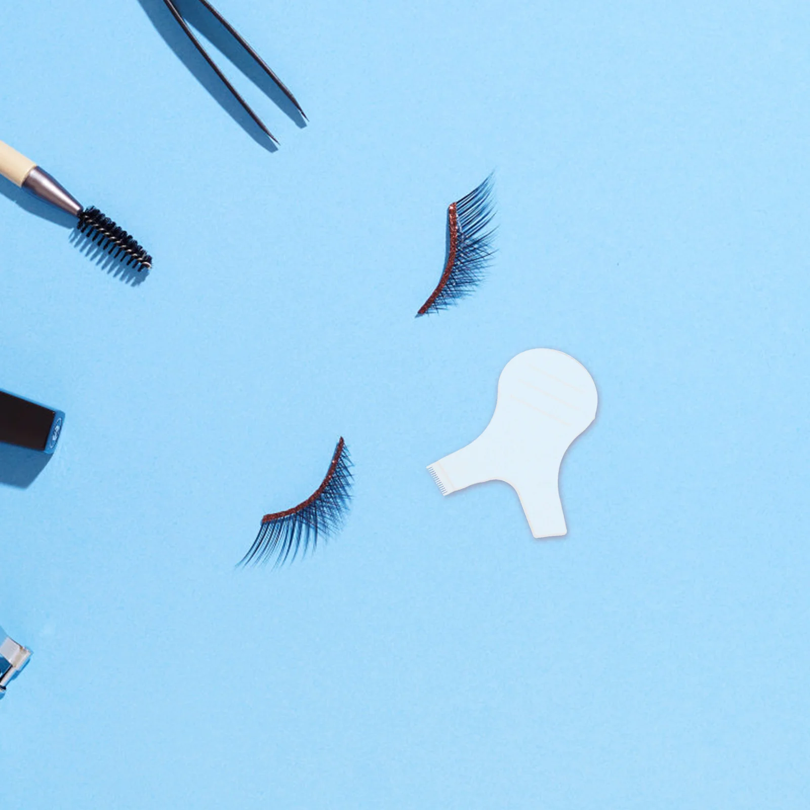 แปรงยกขนตา 50 ชิ้น รูปทรงตัว Y สำหรับยกขนตา ต่อขนตา แปรงดัดขนตาพลาสติก น้ำหนักเบา พกพาสะดวก อุปกรณ์แต่งหน้า