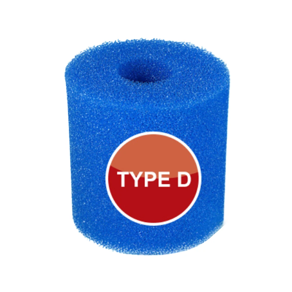 Washable Swimming Pool Filter Sponge For Intex Type I II VI D Reusable Cleaner Tub Filter Foam Cartridge Garden Cleaning Parts images - 6