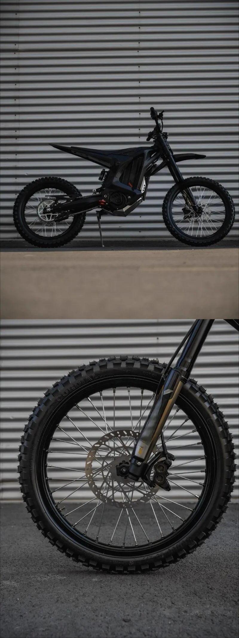 Elektrisches Geländemotorrad