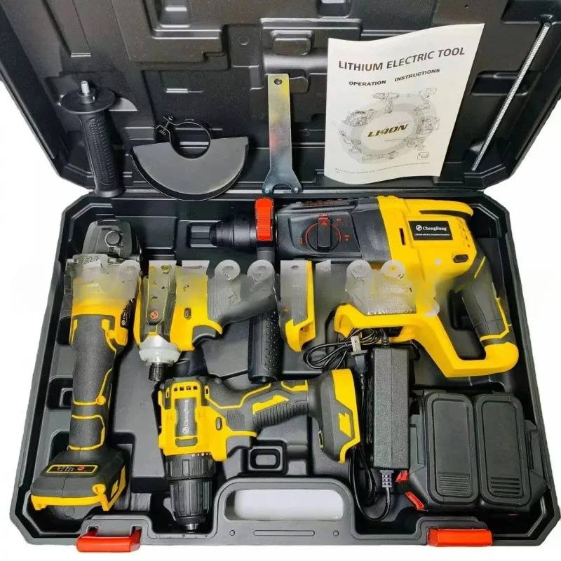 

High Performance Drills 18V 1.5Ah Cordless Screwdriver Drill Lithium Battery Power Tools Kit