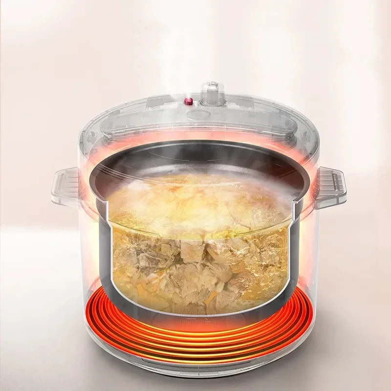 ميديا قدر الضغط سلسلة جديدة جهاز طهي الأرز متعدد الوظائف متعدد الوظائف طنجرة الضغط الكهربائية 5L 6L المنزل 4-8 أشخاص 220 فولت