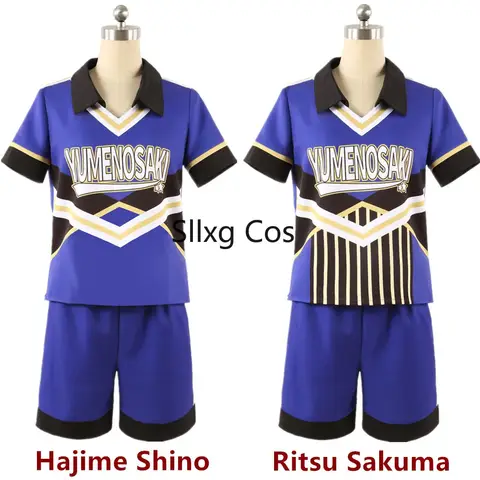 Ensemble Stars Fight! Yumenosaki Academy Sports Festival 2 Hajime Shino Ritsu Sakuma Uniform Cosplay Halloween Kostym 10 best sales ritsu sakuma cosplay - №10