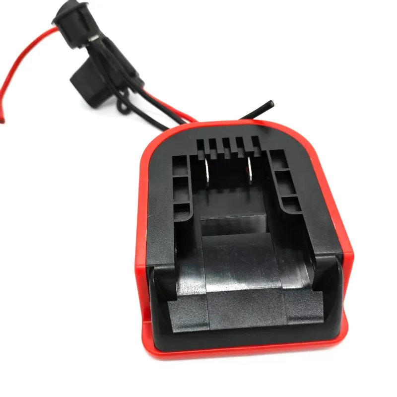 Portable Power Wheel Converter Adapter Power Connector for AEG/Worx 4-pin Batteries with Fuse and 14 AWG Cable for DIY Robots view 6