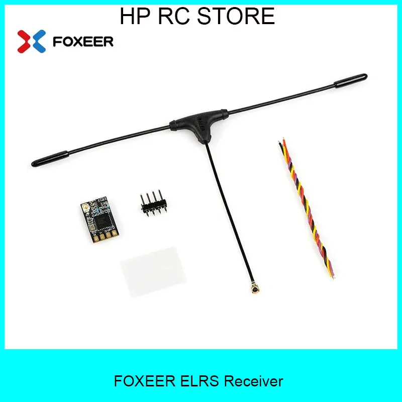 

FOXEER ELRS Receiver FPV Micro Long Distance 2.4GHz 915/868Mhz Receiver Nano RX For FPV Long Range Drones Mobula7 Mobula6