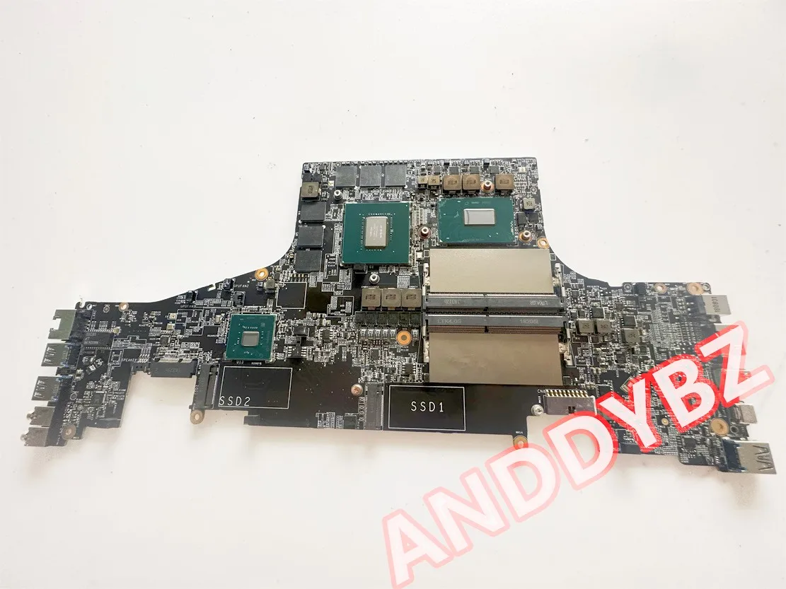 Original Laptop Motherboard for MSI GS65 WS65 P65 MS-16Q3 MS-16Q31 With i7-8750H CPU AND GTX1060M Tested Fast Shipping