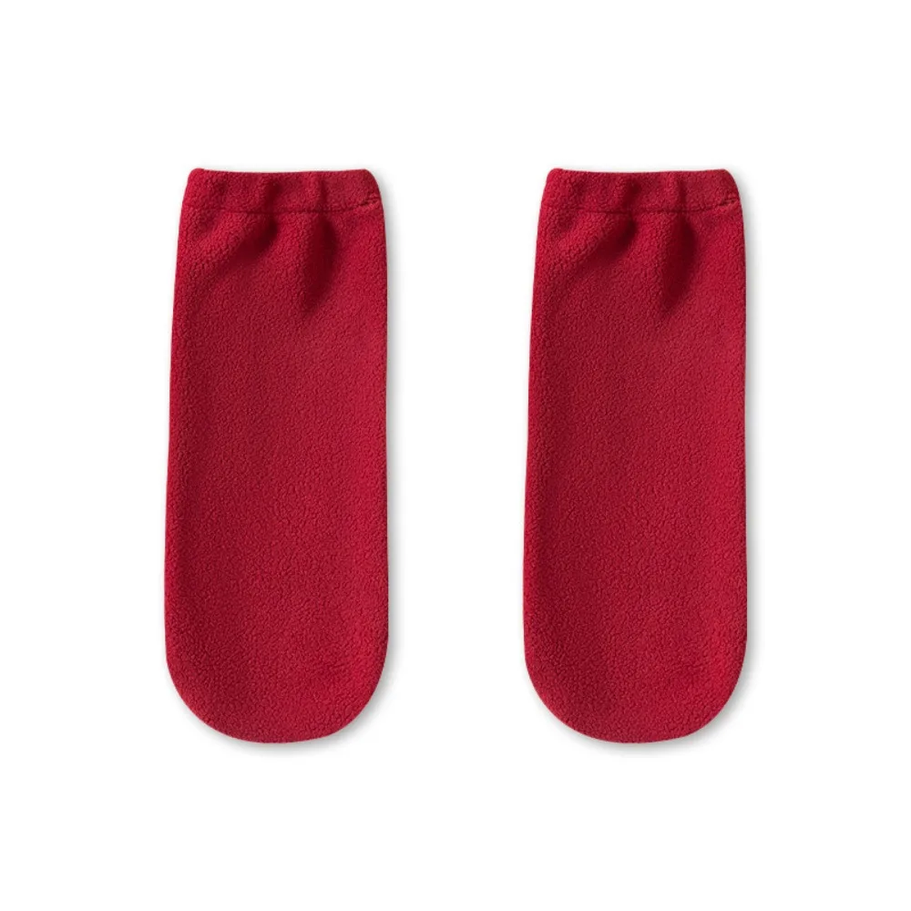 

Fashion Plush Fleece Sleep Socks Warm Soft Foot Protection Loose Socks Hosiery Thicken Winter Floor Socks Puerpera