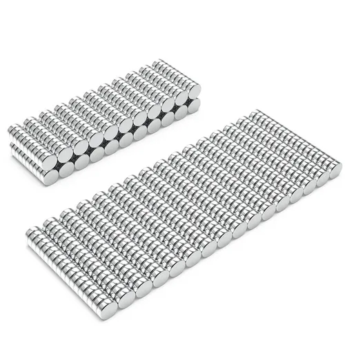 Imagen 2 del producto Imán de neodimio súper fuerte N35 de 5x2mm, imanes magnéticos permanentes potentes redondos NdfeB, imanes para refrigerador 5*2