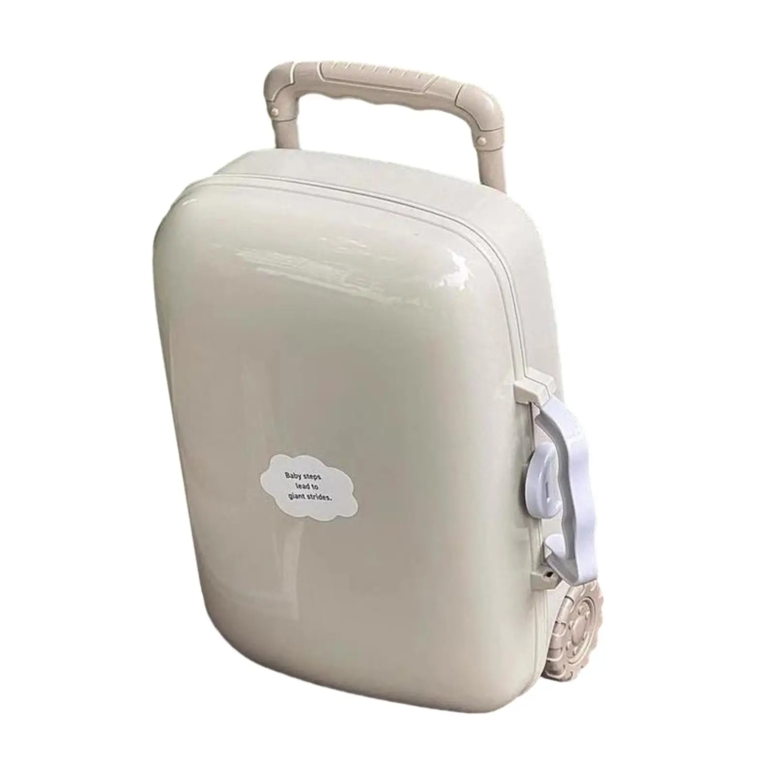 Juguete de equipaje para niños Mini caja de equipaje muñeca para niños pequeños 28x18,5 cm con 2 ruedas