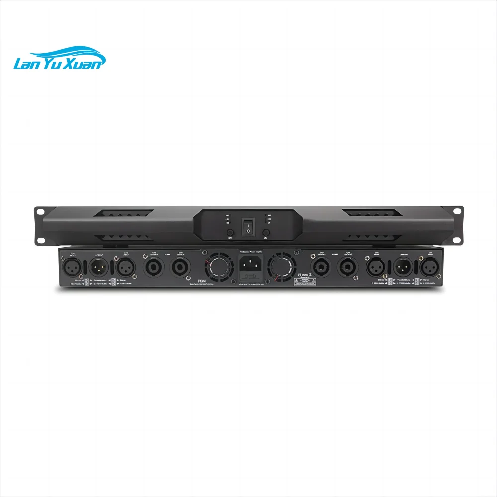 

D200 Karaoke Class D Digital Power Amplifier 2 Channel 1800W 1U Audio Power Amplifier for Studio/Karaoke/Stage