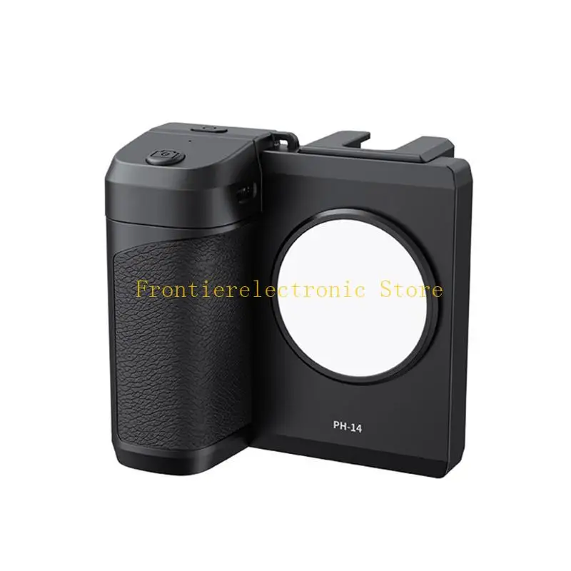 G8DB Phone Grip with Detachable Camera Control and LED Light Phone Wireless Shutter