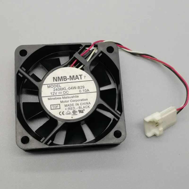 M  New NMB-MAT 2406KL-04W-B29 12V 0.10A 3pin cooling fan#QW