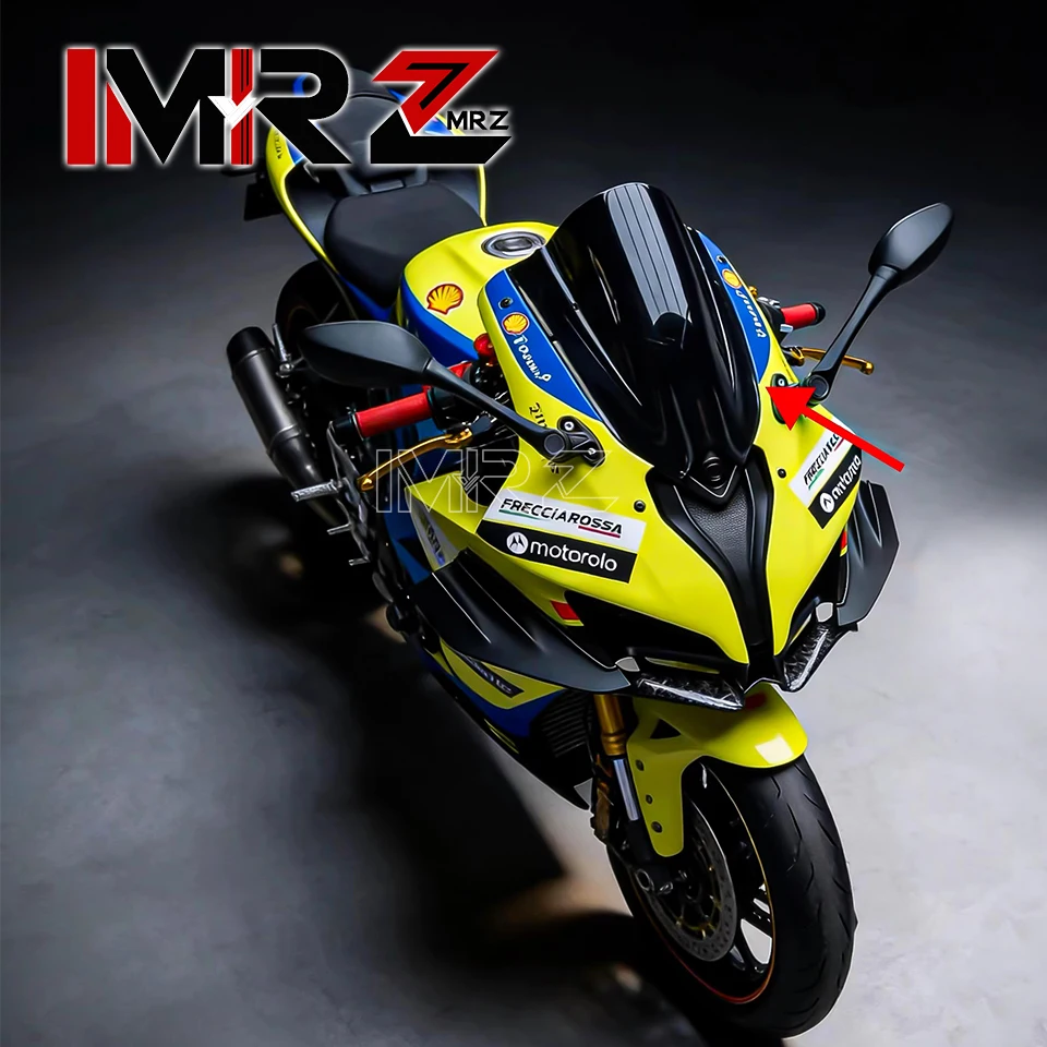 Motorcycle Racing Sports Windshield Windscreen Parts For QJMOTOR SRK800RR SRK 800 RR 800RR SRK 800 600RS SRK600RS Double Bubble