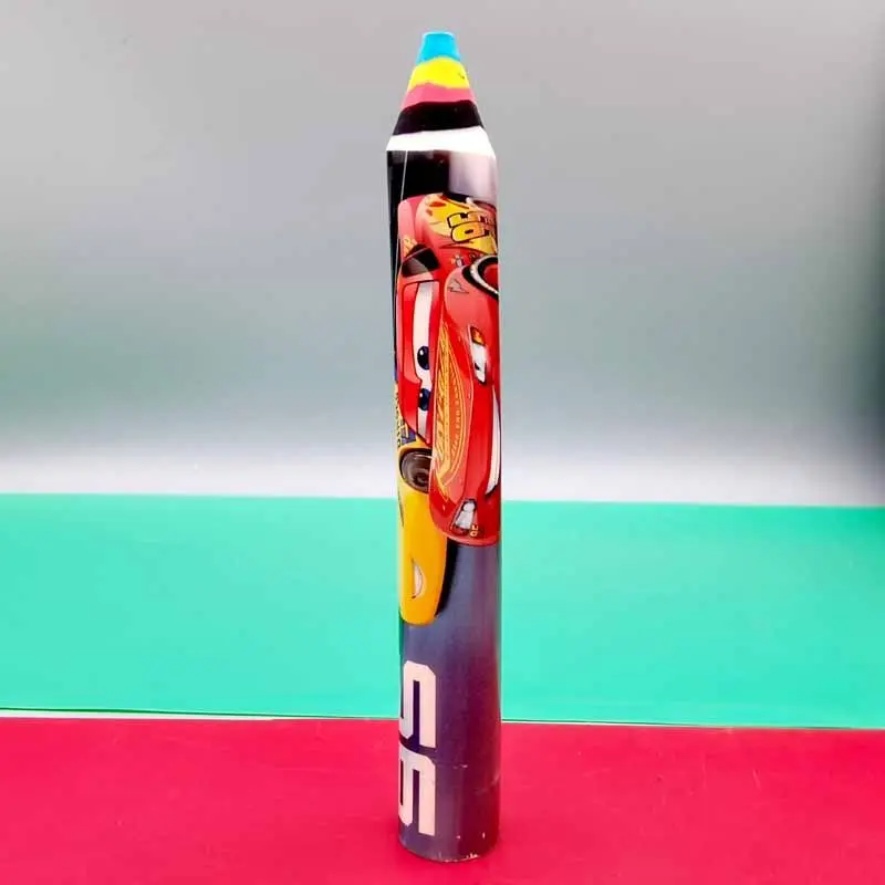 New Disney Lightning McQueen animation peripheral cartoon cute pencil eraser creative personalized stationery prizes wholesale