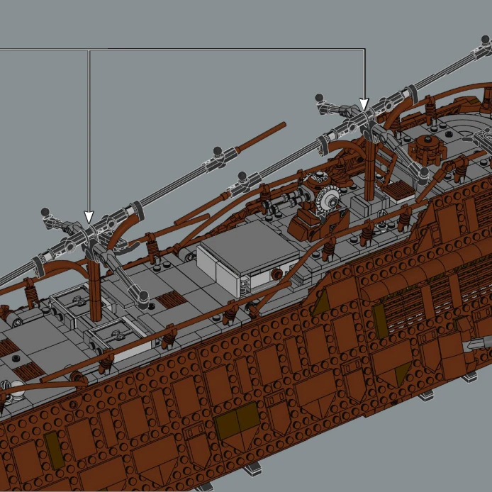 Yates de vela de lujo 75397 juegos de bloques de construcción compatibles con partículas Legoed adecuadas para regalos de Navidad 3942 piezas