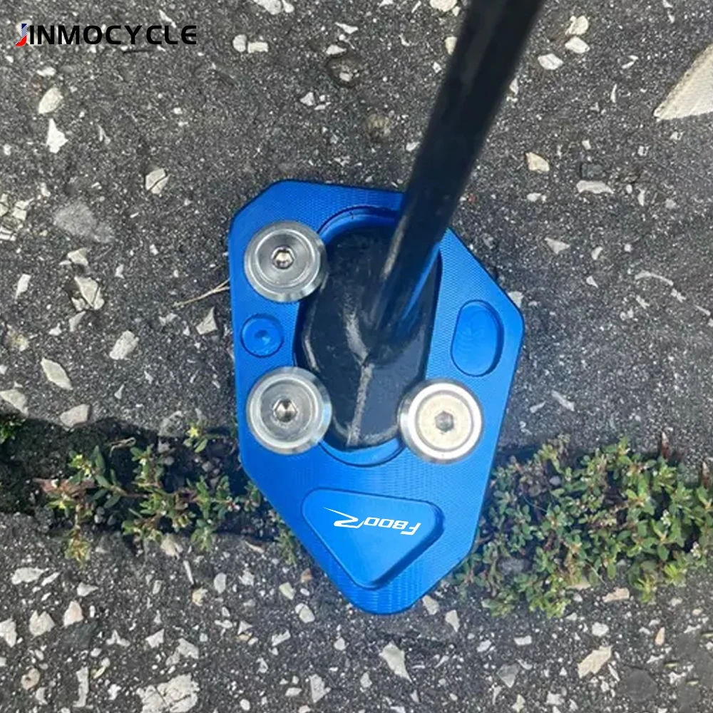 

Motorcycle F800 R GT S ST Kickstand Enlarger Side Stand Extension Pad Plate For BMW F800R F800GT F800S F800ST R1200S Accessories