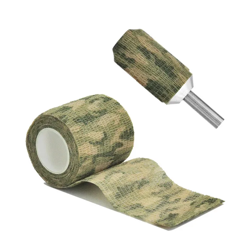 10/20 pcs grassland Elastic Outdoor Hunting Camouflage Stealth Tape Waterproof Wrap Durable Self Adhesive Elastic Bandage view 6