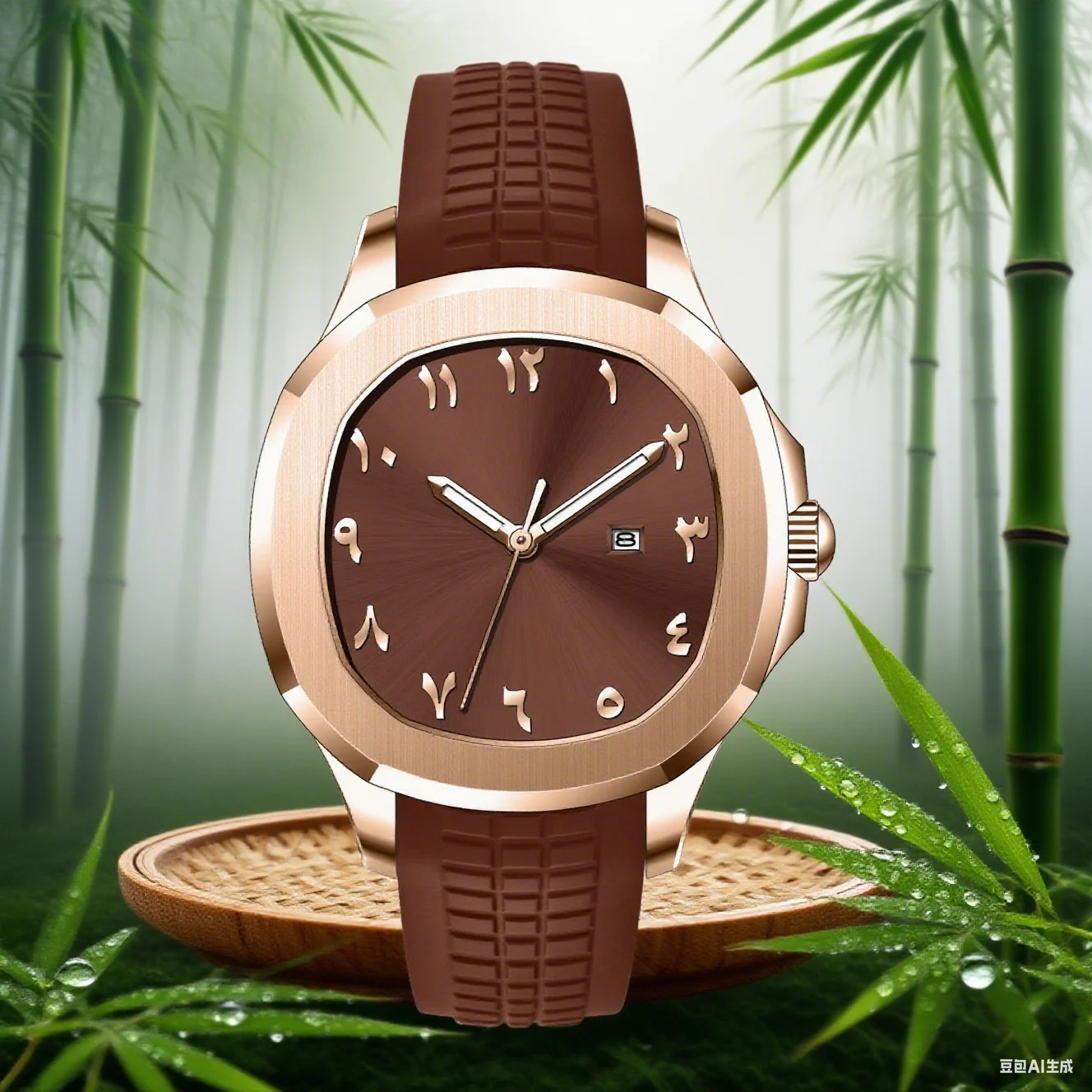 นาฬิกาควอตซ์สปอร์ตหรูหราสำหรับผู้ชาย แฟชั่นตัวเลขแบบอารบิก สายซิลิโคน นาฬิกาข้อมือเรียบง่าย สไตล์ลำลอง ของขวัญสุดสร้างสรรค์ ยี่ห้อดัง