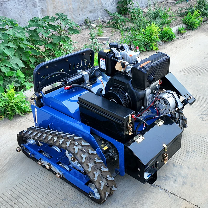 Mesin Pemotong Rumput Profesional Khusus 24V Zero Turn Robot Pemotong Rumput