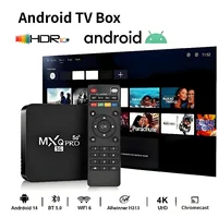 Nuevo MXQ Pro RK3229 Android Smart TV Box 2.4G y 5G WiFi Original 4K HDR+ Reproductor Multimedia TV Box Control Remoto TV Set Top Box IPTV