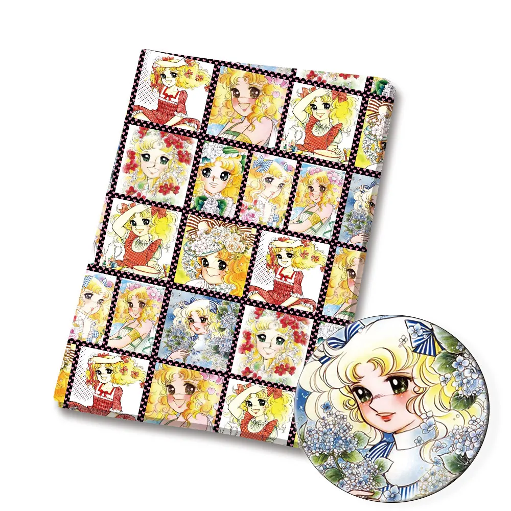 BEAST KINGOM co-branded cartoon 140x50CM fabric cartoon patchwork children's home textile sewing doll skirt curtain girl skirt 1