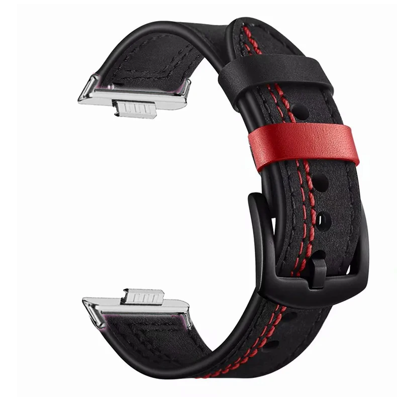 Pulseira de couro para huawei watch fit 4 4 pro pulseira smartwatch para huawei watch fit 3 fit 4 correa cinto de substituição