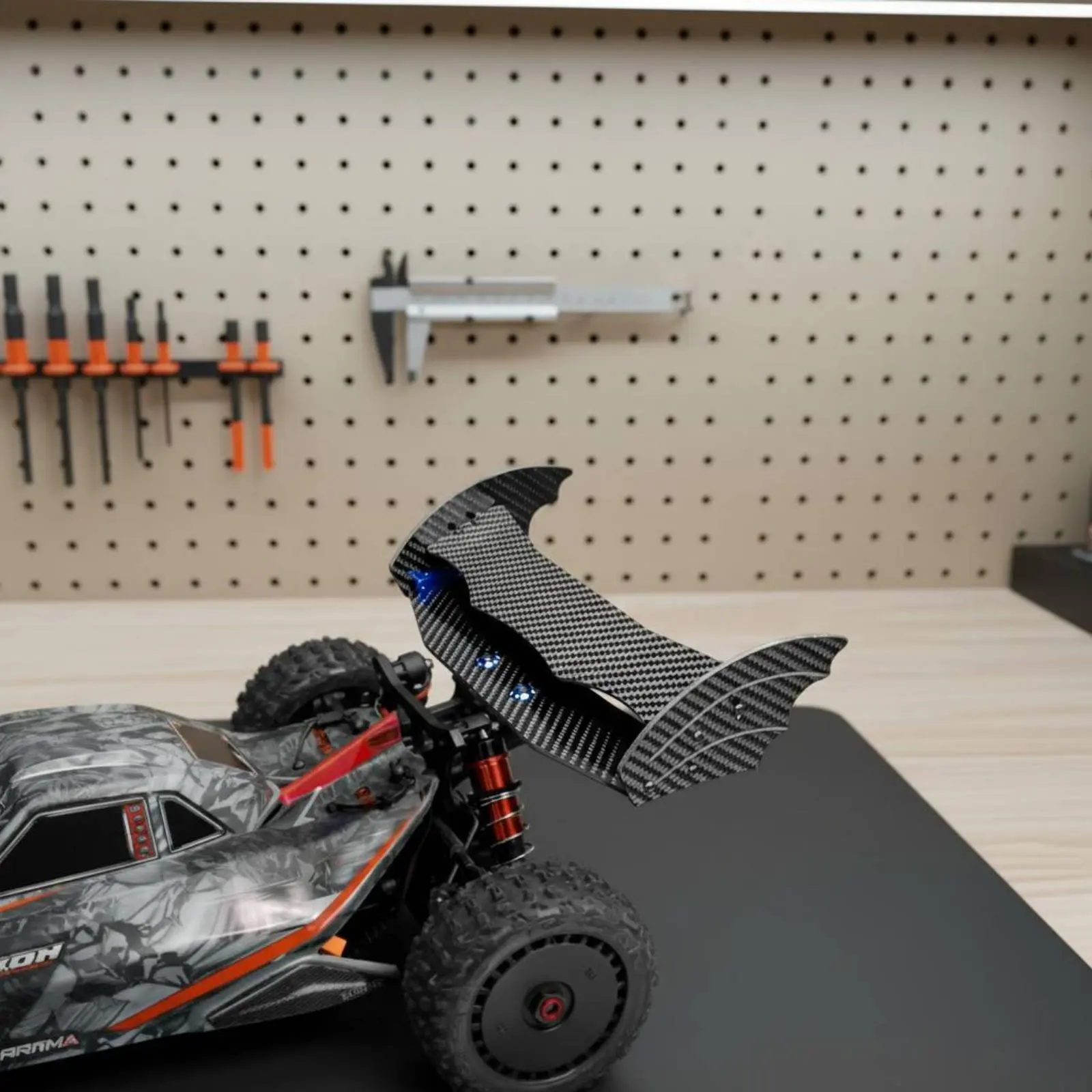 

Typhon Rear Spoiler Lightweight Carbon Fiber Rear Spoiler Adjustable Rc Spoiler Aerodynamic Race Design for Racing
