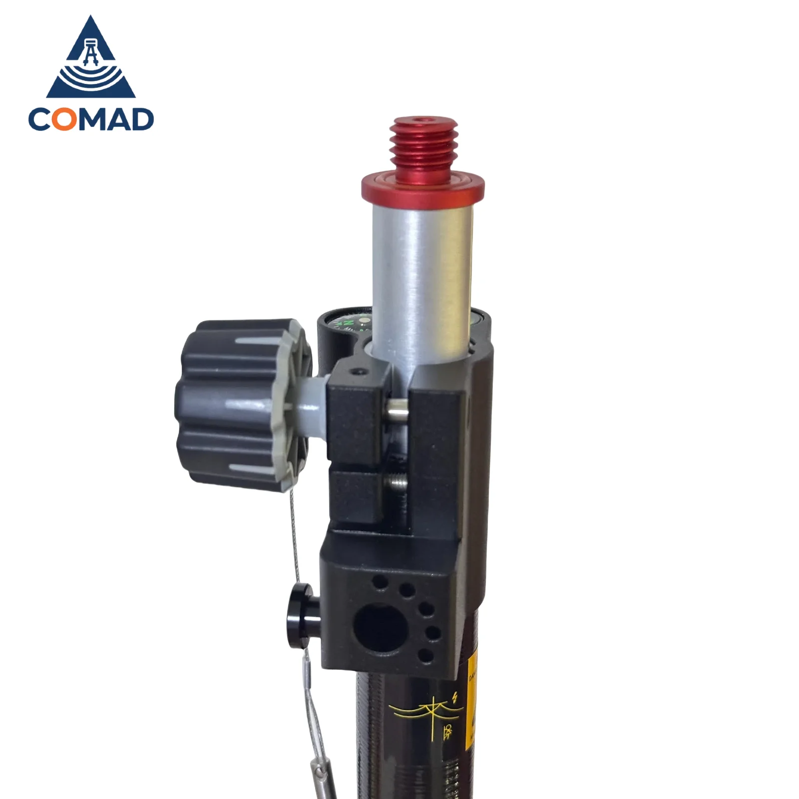 2.2m Measuring Rods Universal Highly Accurate,Survey Pole RTK GPS for Surveying Equipment Black,survey/draw Carbon Fiber texture