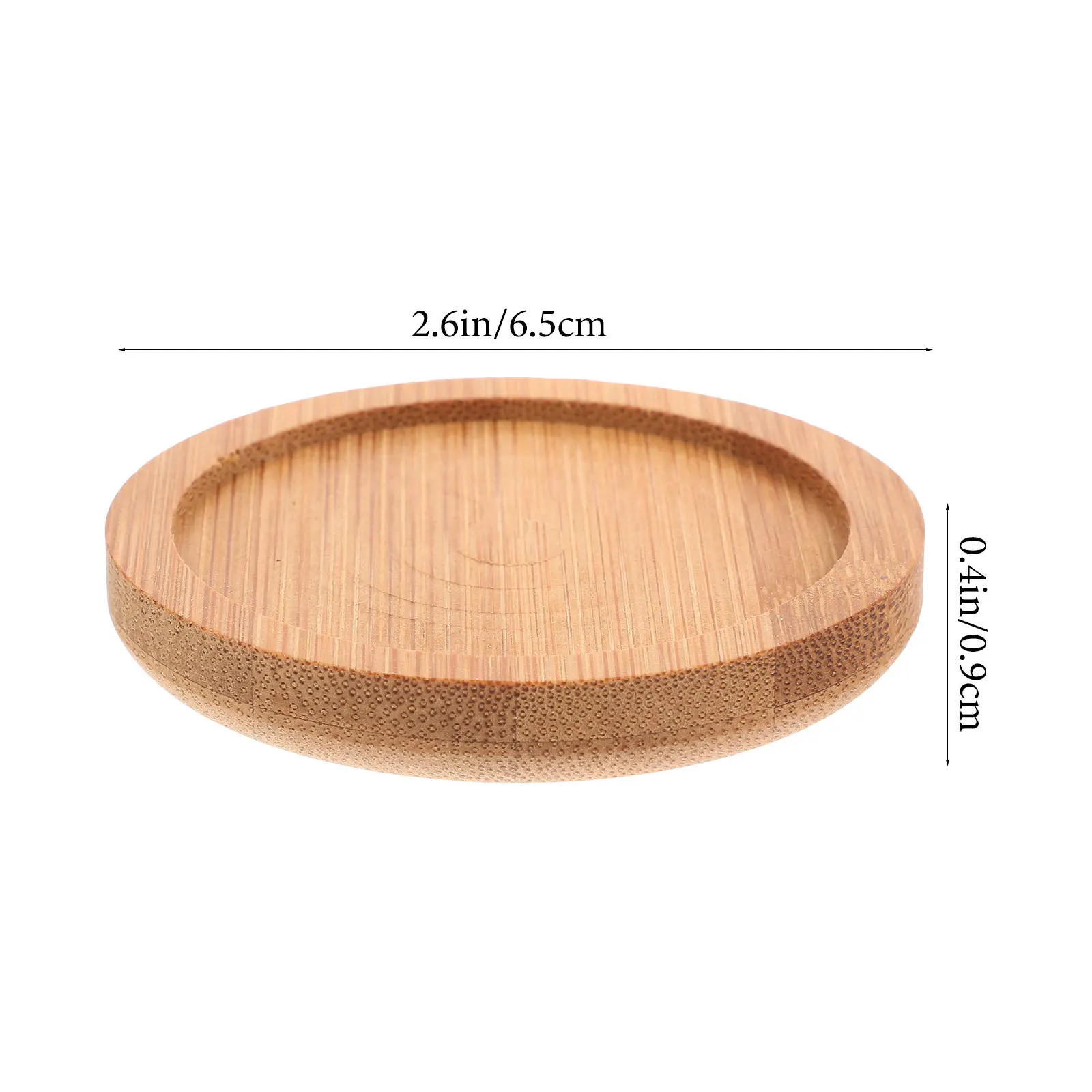 6 قطعة الوقايات الخيزران منصات كأس الشراب المستديرة العزل الحراري سطح المكتب حامي عدم الانزلاق القدح حصيرة للمنزل الجدول فنجان الشاي الصحن المياه #2