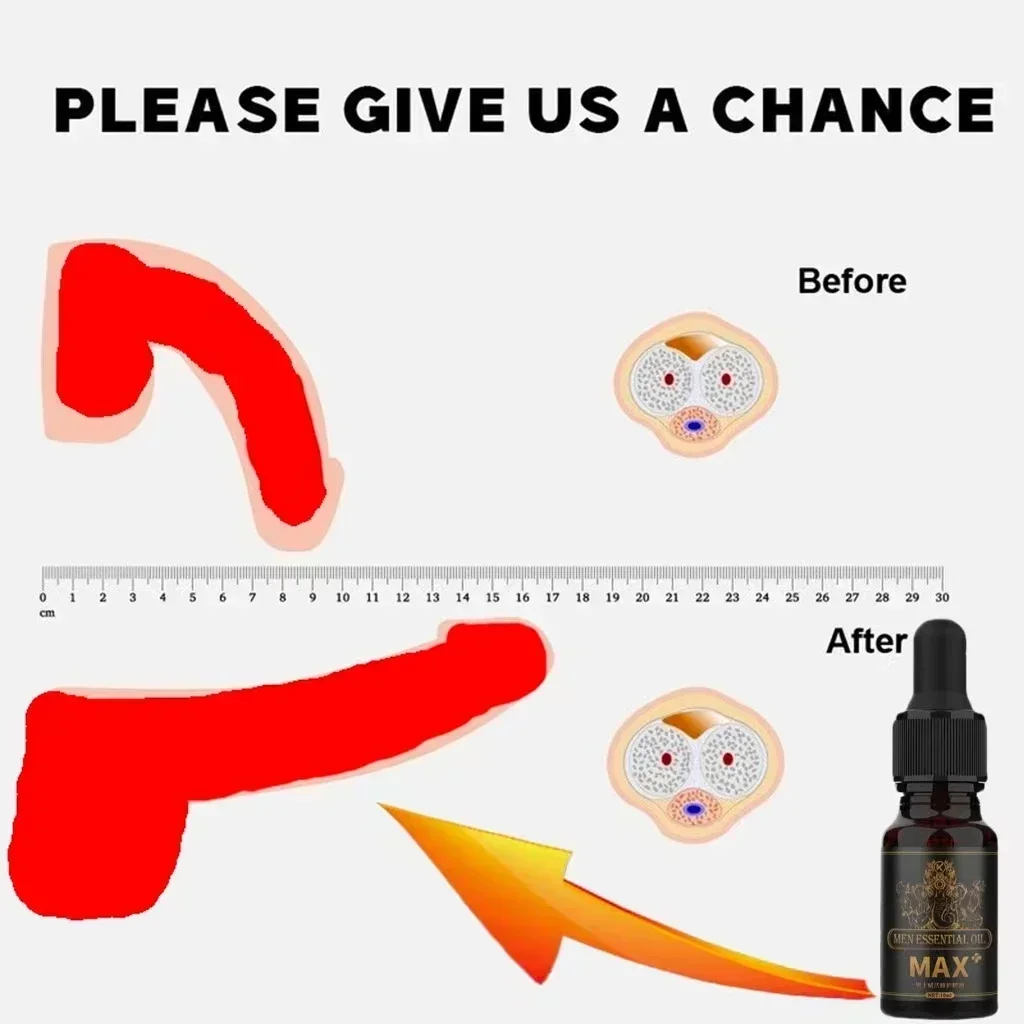 Growth Penis Enlargement Erection Oil Cock Growth Enlargement Oil