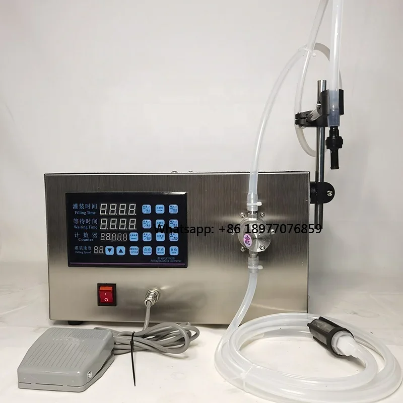 2026 Essential Oil Liquid Filling Machine For Bottle Perfume Filler High Quality Magnetic Pump Eye Drop
