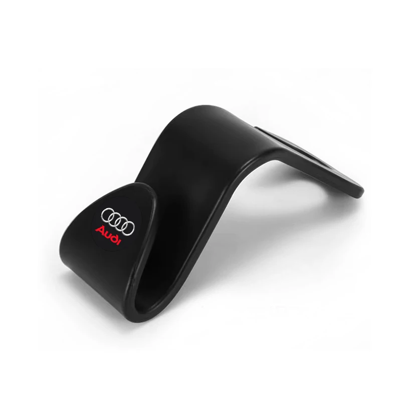 1/2pcs Universal Car Seat Hook Multifunctional Storage Hanger for Audi Sline C5 C6 C7 A4 B6 B8 B7 A6 A3 A5 Q3 Wheel Center Caps view 2